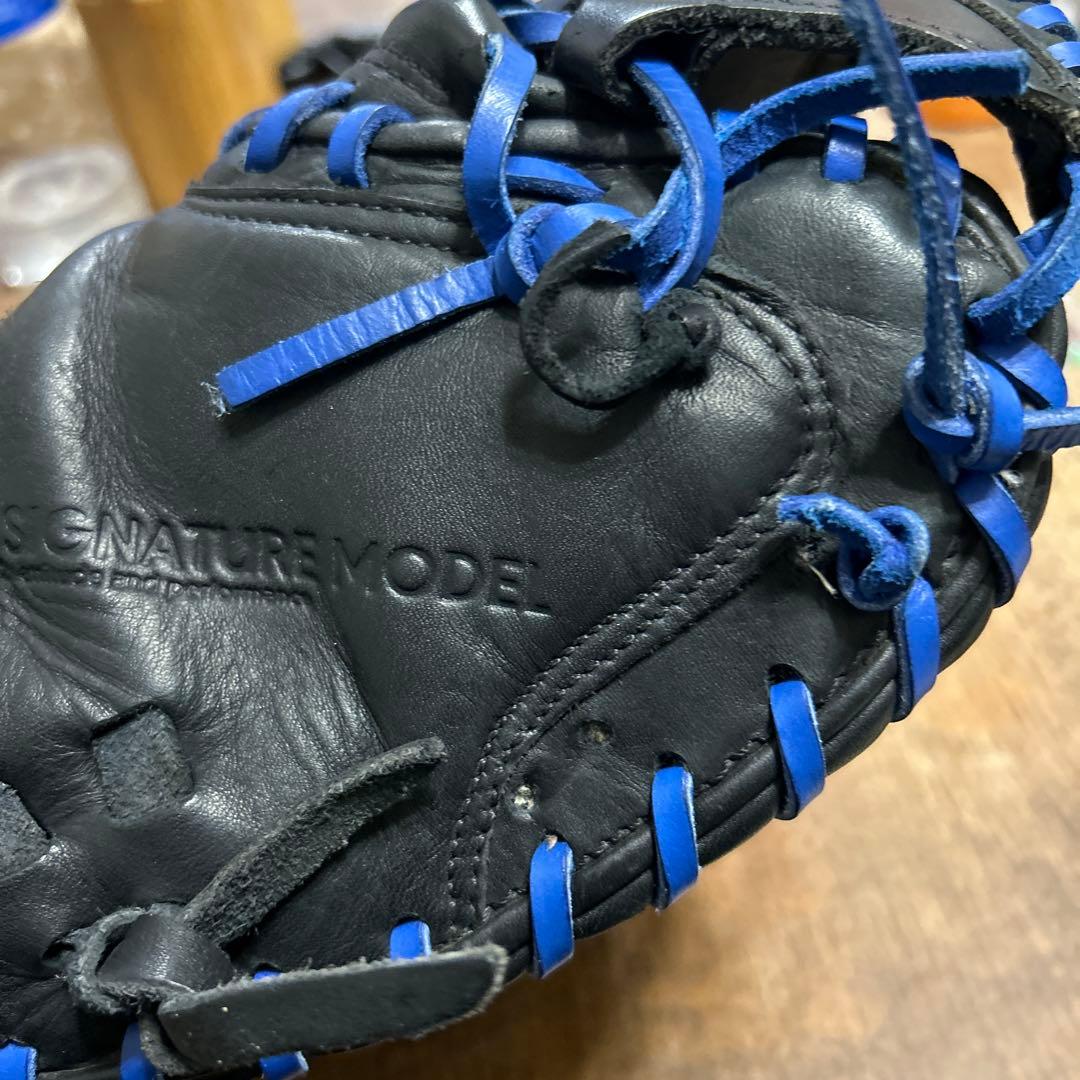 Nike キャッチャーミット　黒/青　城島モデル　軟式