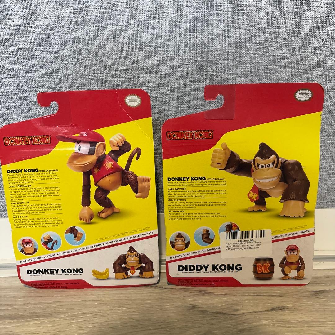 ドンキーコング ディディーコング フィギュア 2体セット