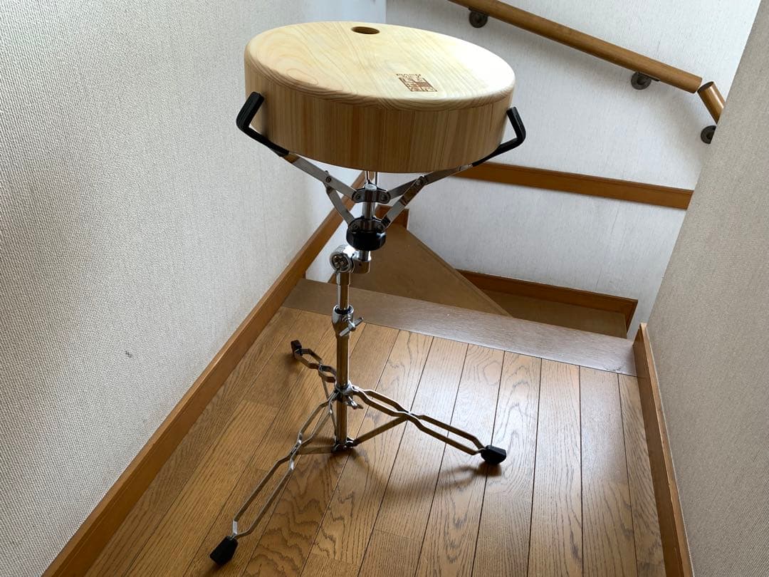 MARU CAJON 丸カホン Percussion スタンド付き