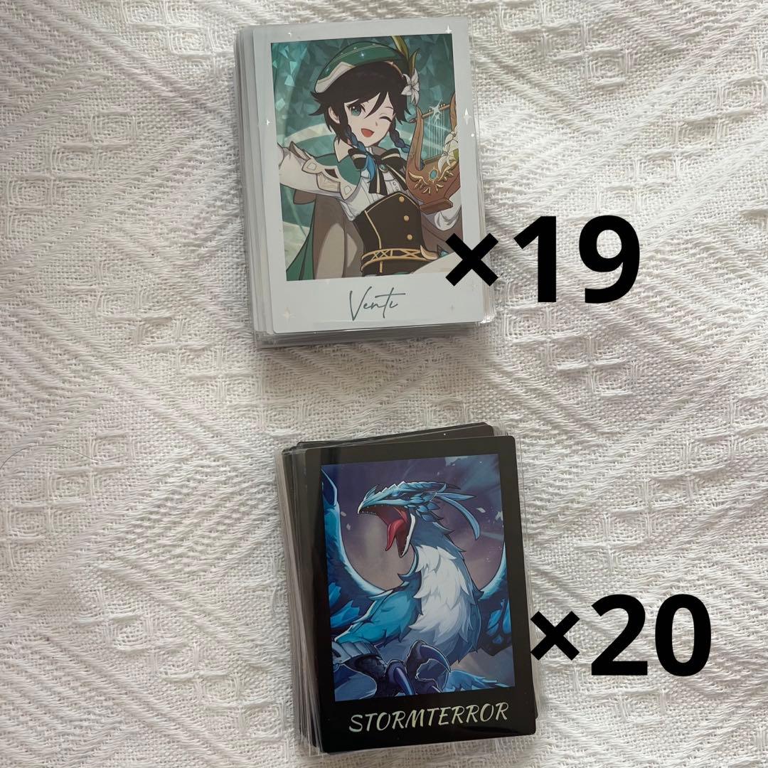 原神 ウェンティ トワリン fesチェキ 39枚