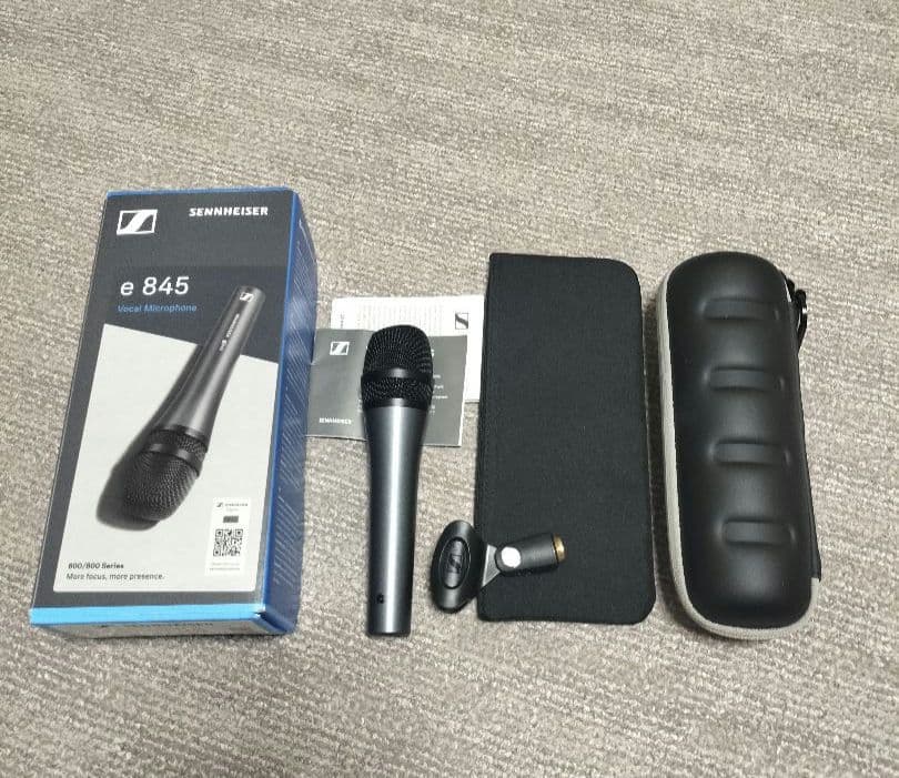 Sennheiser e845ボーカルマイク ゼンハイザー