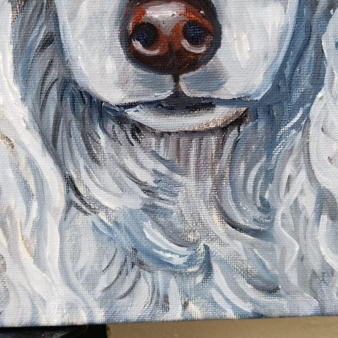 油絵　専用　ゴージャスな犬たち