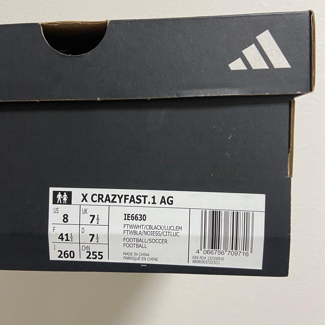 Ameちゃんさん専用　 adidas x crazyfast.1 ag 26cm