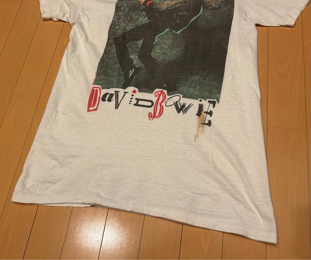 ミュージシャン DAVID BOWIE Glass Spider Tour Tee 1987s