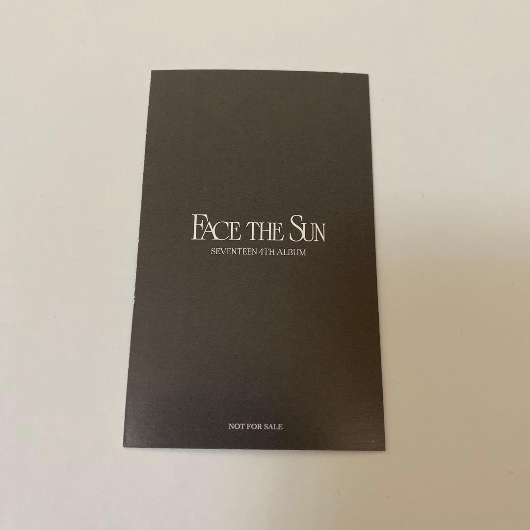 SEVENTEEN ジョシュア face the sun ラキドロ　トレカ