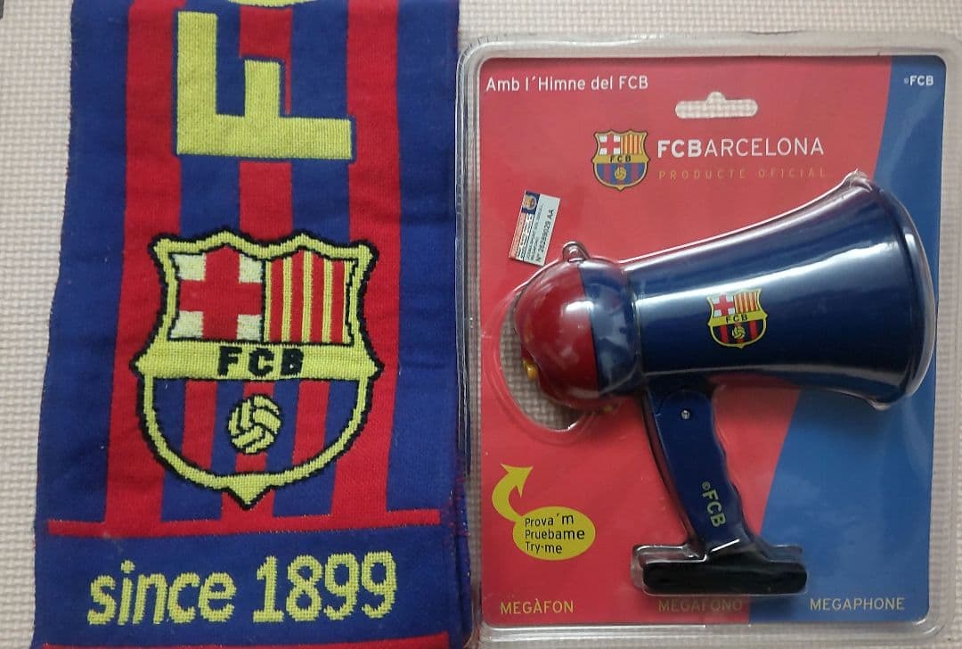 バルセロナ メガホン マフラー応援グッズ