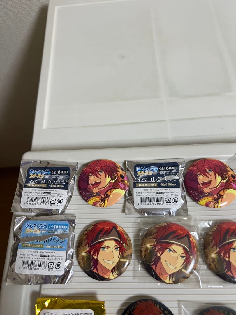 あんさんぶるスターズ！！ 天城燐音缶バッジ、イベコレ缶バッジ
