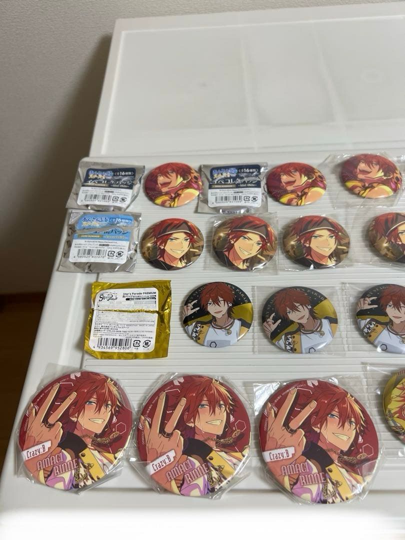 あんさんぶるスターズ！！ 天城燐音缶バッジ、イベコレ缶バッジ