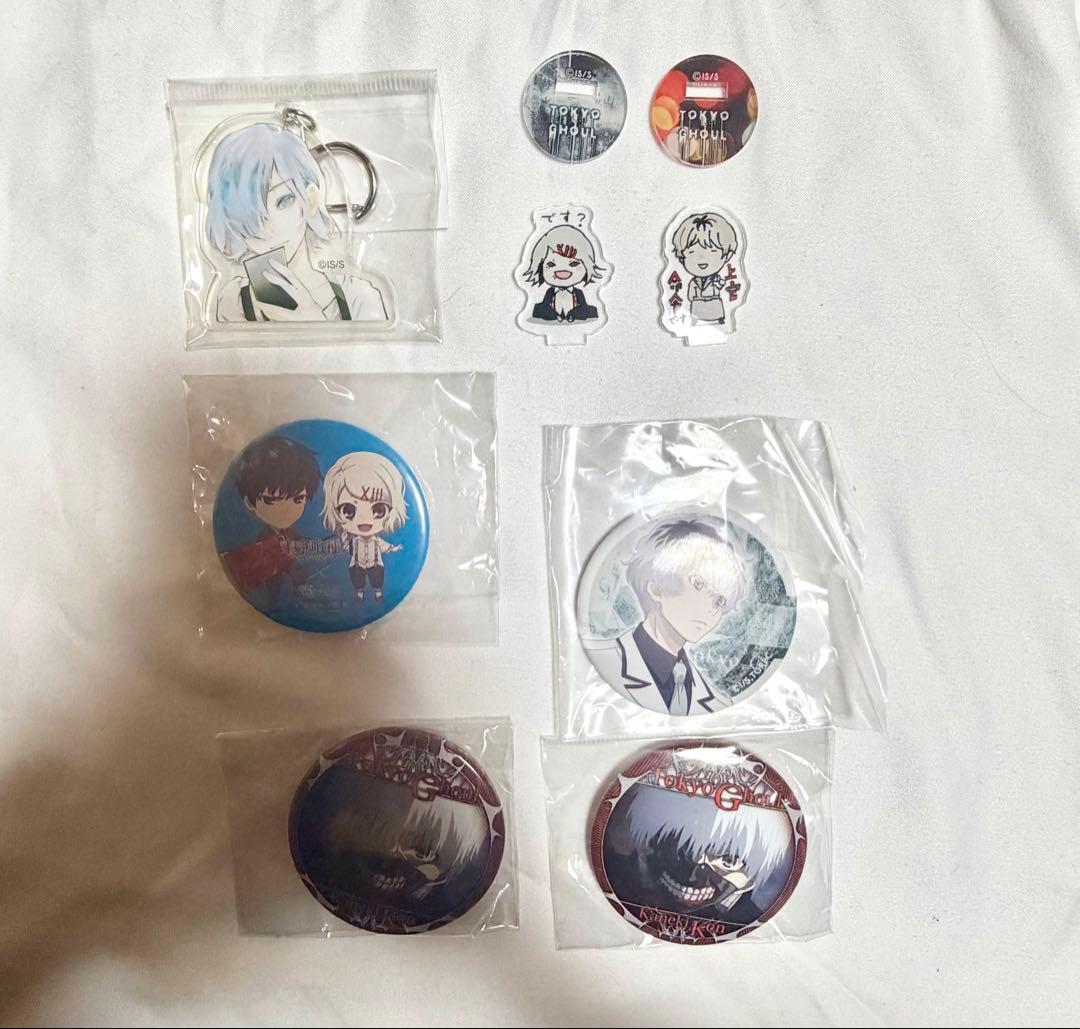 東京喰種 缶バッジ ファイル アクキー アトコ アクフィ カードフォルダー 色紙