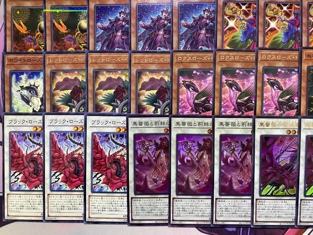 002　遊戯王　ローズ・ドラゴン　大会構築デッキ