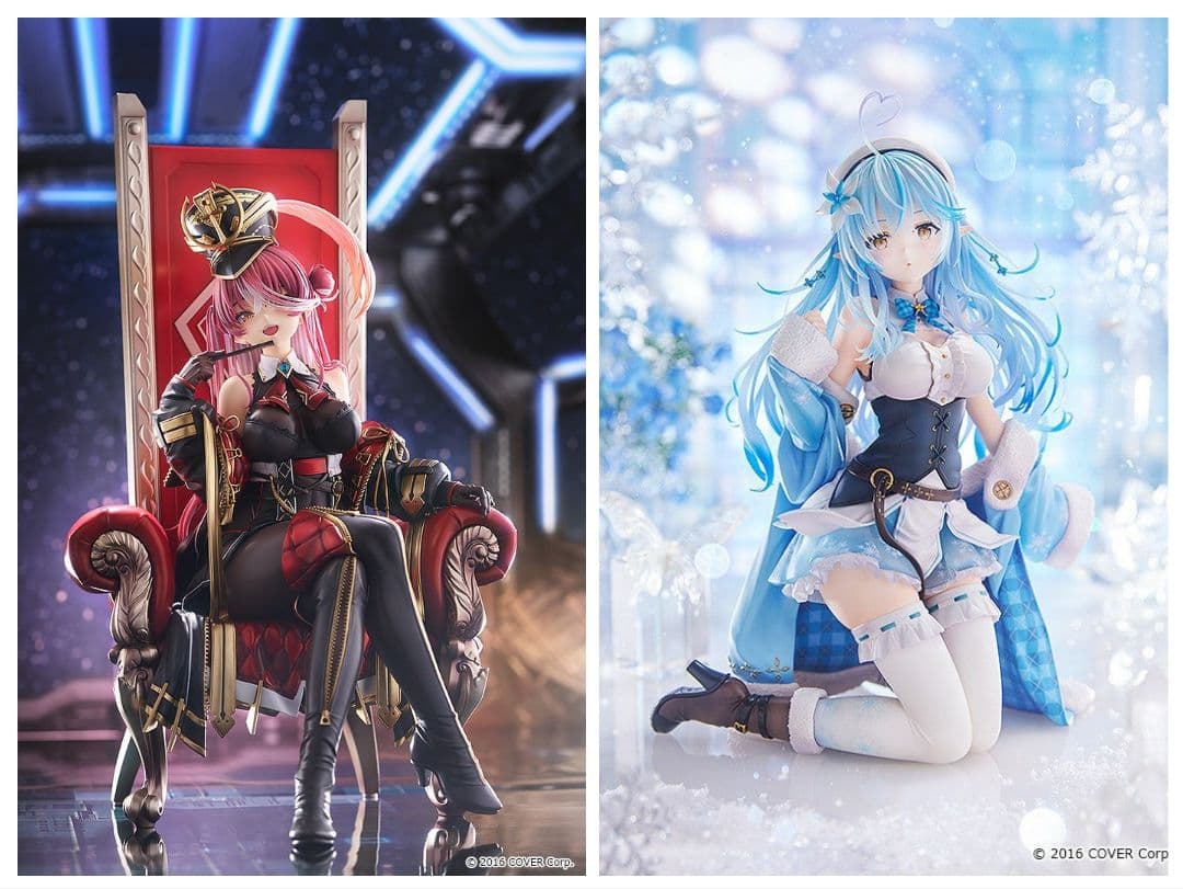 マックスファクトリー 雪花ラミィ 宝鐘マリン 三十路衣装 フィギュア セット