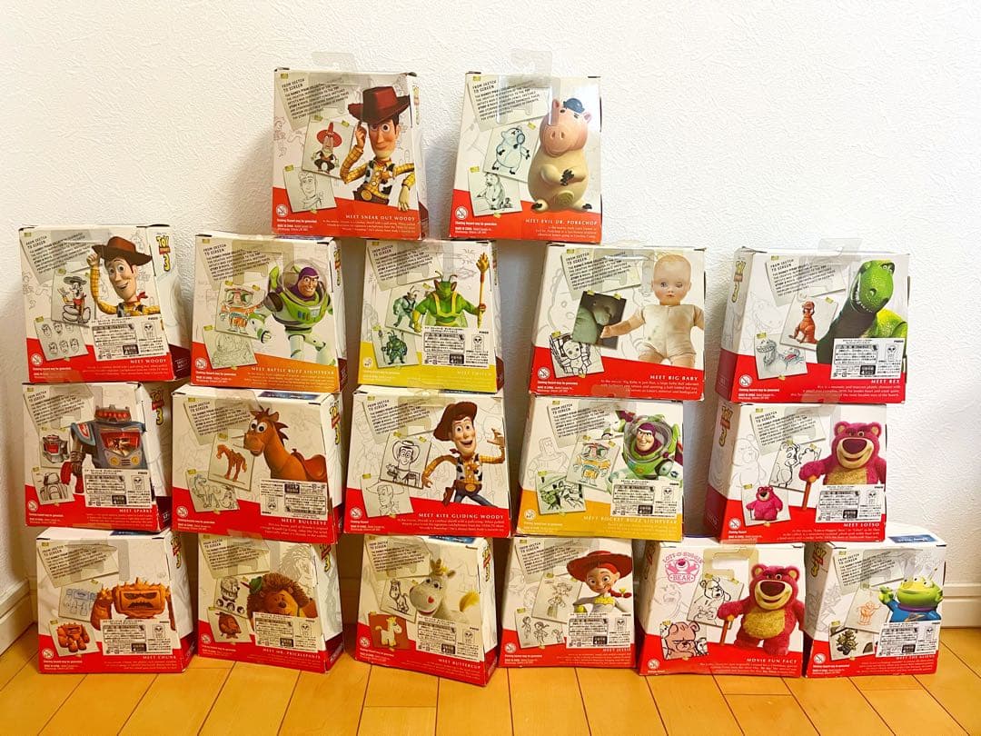 トイストーリー　フィギュア　マテル社　18体セット　レア