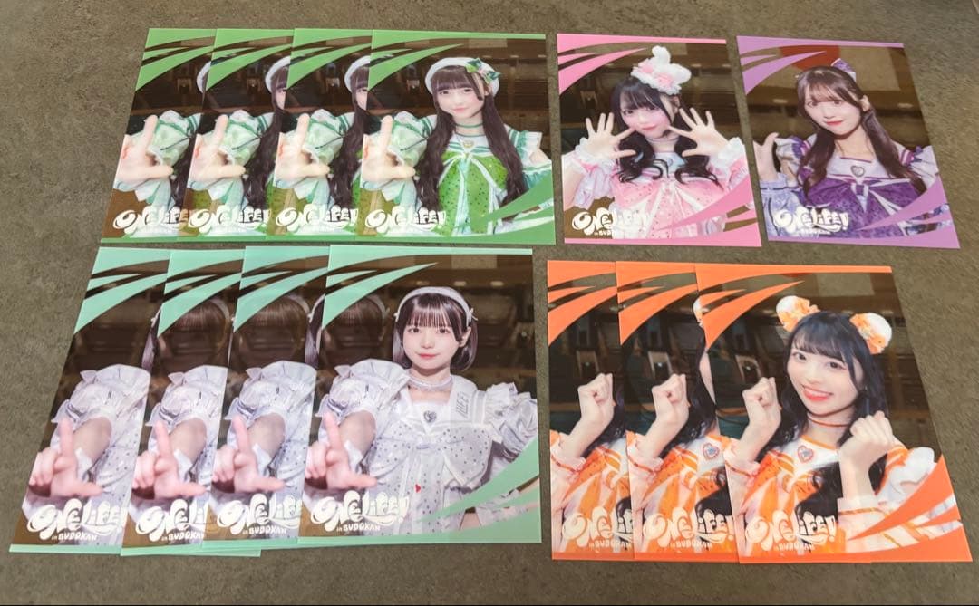 iLiFE! 武道館グッズ　まとめ売り 武道館　A賞　チェキ　推しぬい