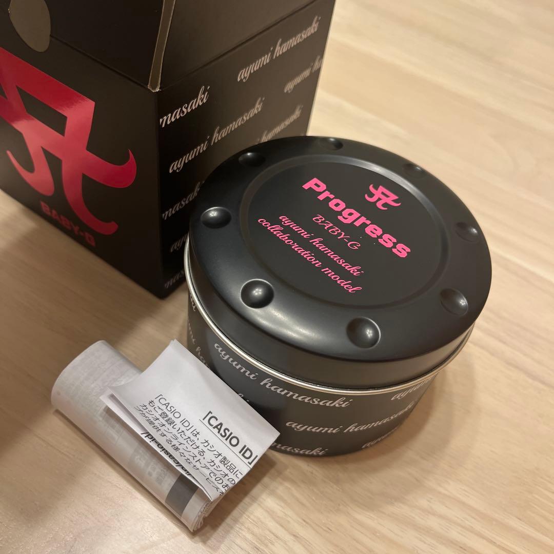 BABY-G ayumi hamasaki コラボモデル缶