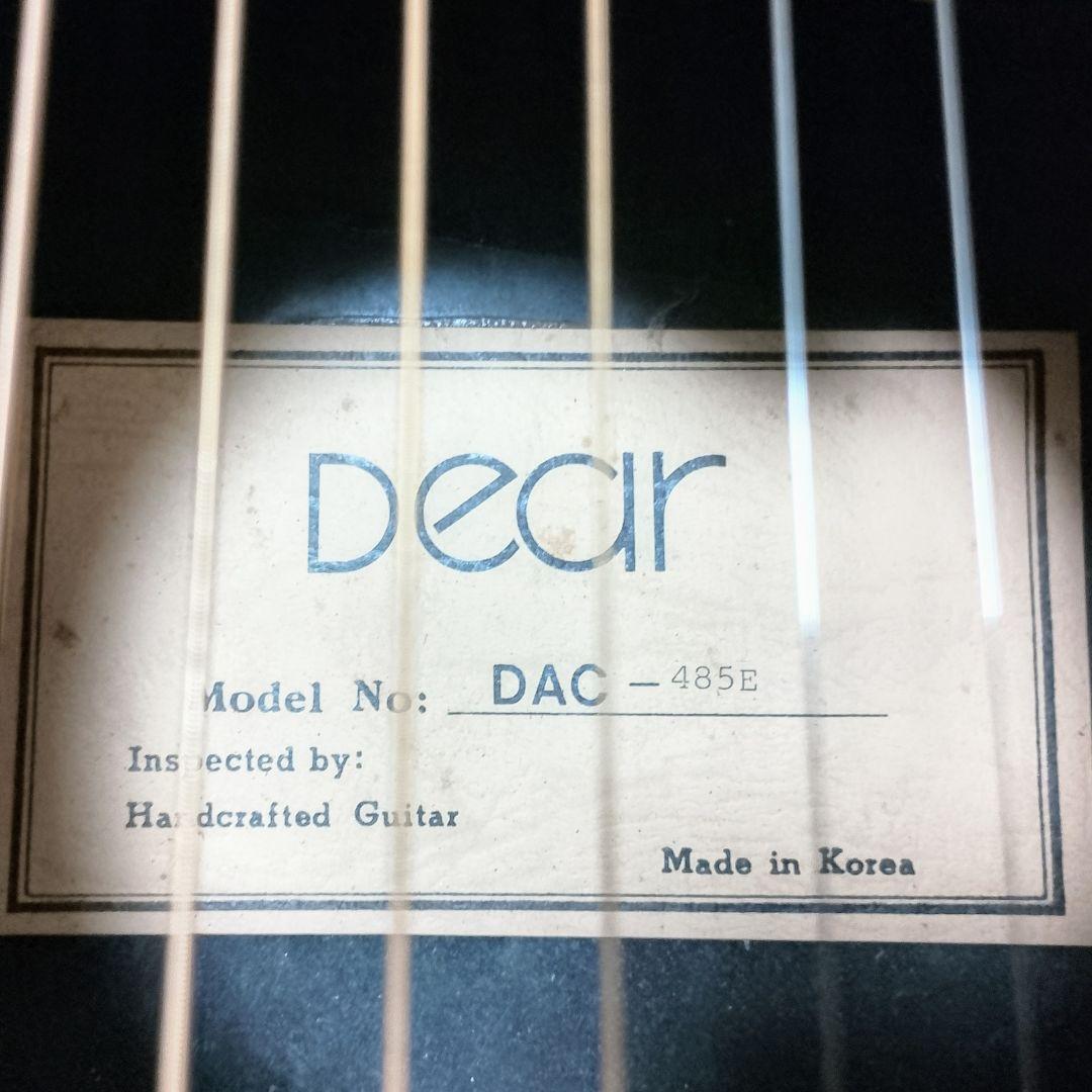 美品　DEAR　DAC-485E　エレアコ　新品弦に交換済み！