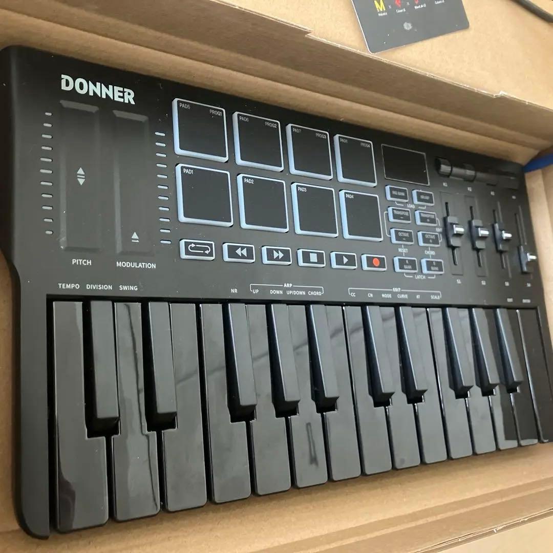 DONNER MIDI KEYBOARD DMK25 PRO MIDIキーボード