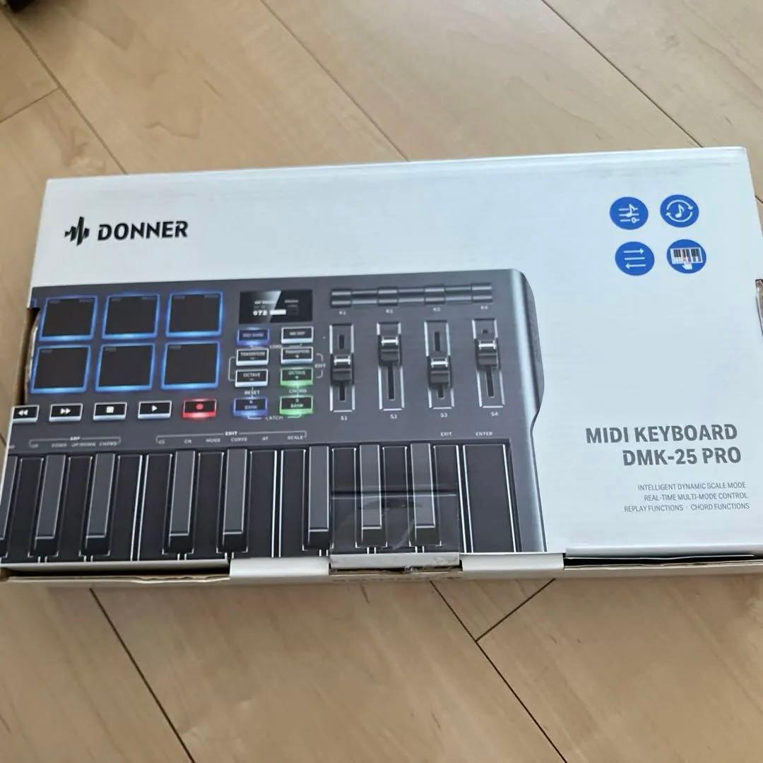 DONNER MIDI KEYBOARD DMK25 PRO MIDIキーボード