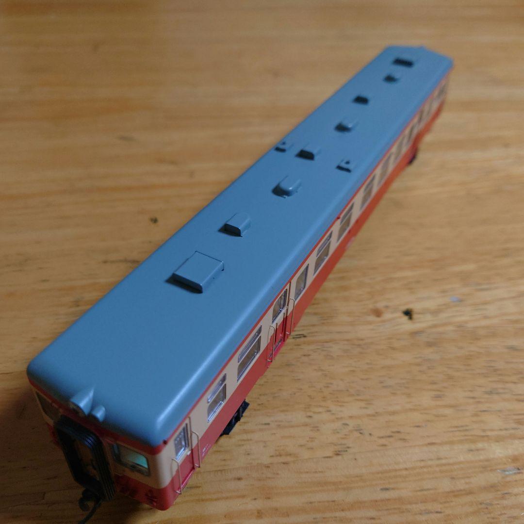 トラムウェイ キハ20 動力付き DT22 初期型 朱クリーム