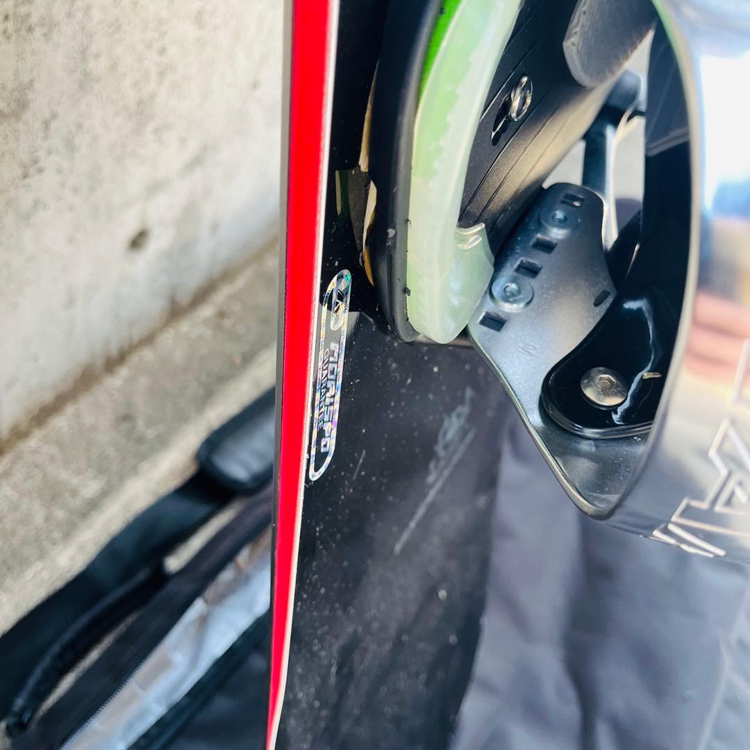 送料込み　K2 スノーボード 150cm ビンディング付 mサイズ　ケース付き