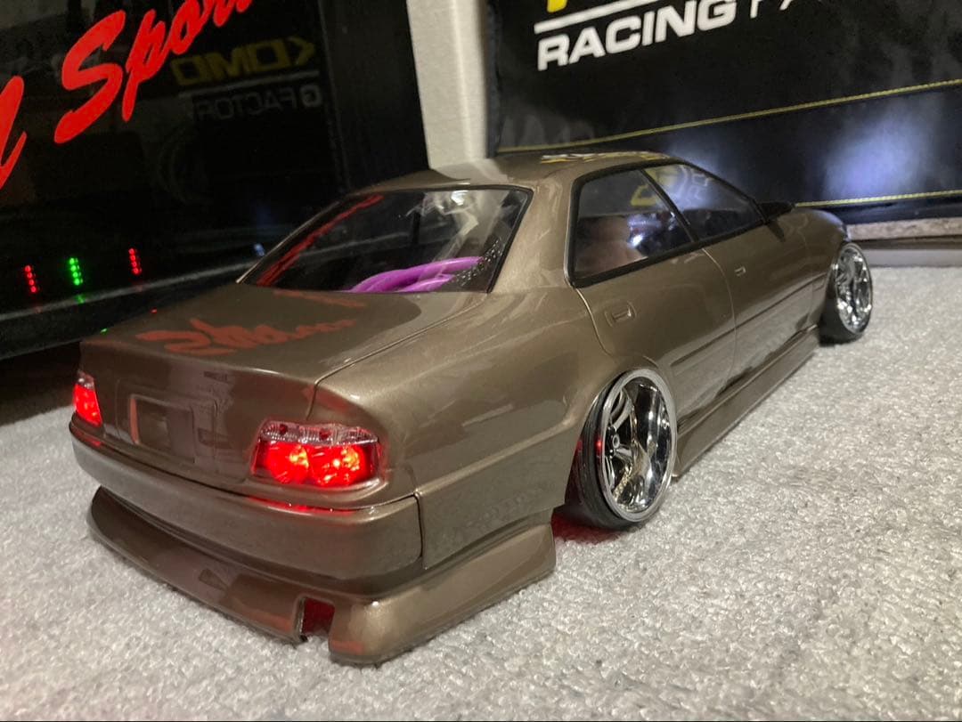 ぴ*ざ様 パンドラRC JZX100 チェイサー BNフルエアロ ラジコン ドリ