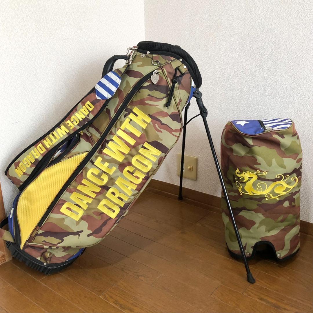DANCE WITH DRAGON ダンスウィズドラゴン 迷彩柄 キャディバッグ