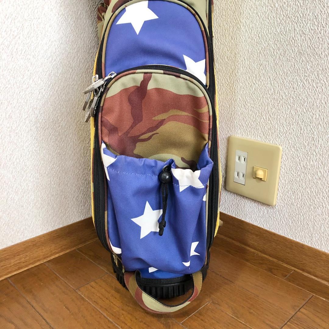 DANCE WITH DRAGON ダンスウィズドラゴン 迷彩柄 キャディバッグ