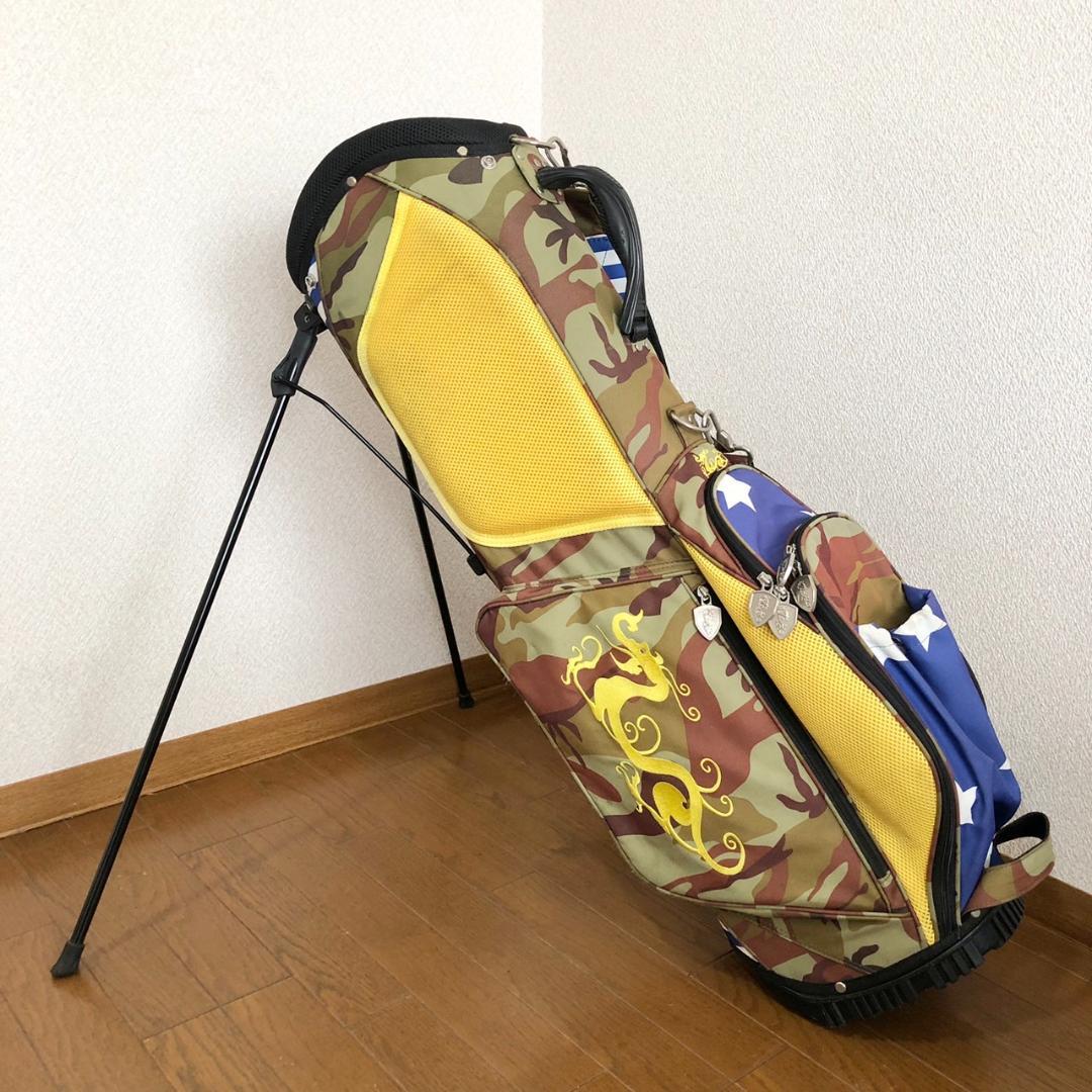 DANCE WITH DRAGON ダンスウィズドラゴン 迷彩柄 キャディバッグ