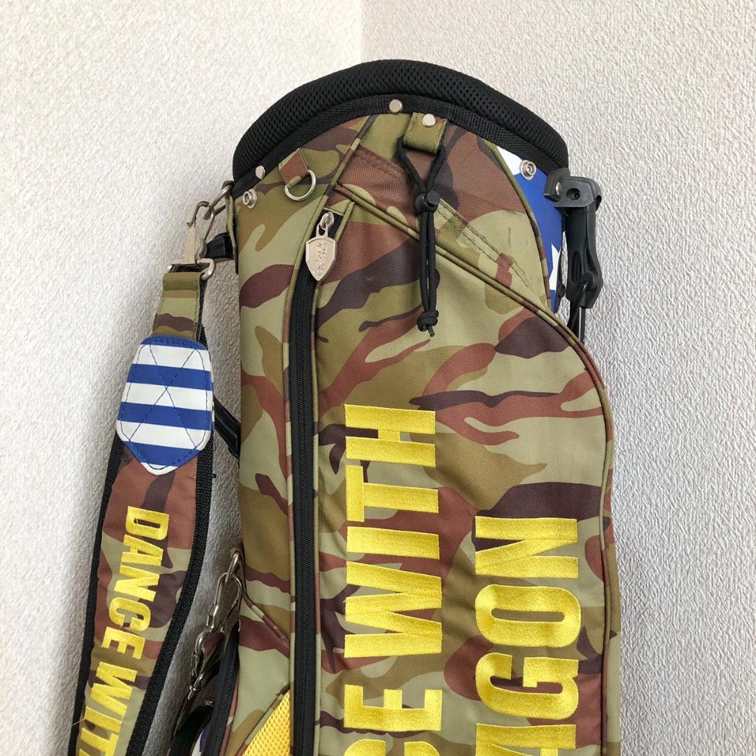 DANCE WITH DRAGON ダンスウィズドラゴン 迷彩柄 キャディバッグ