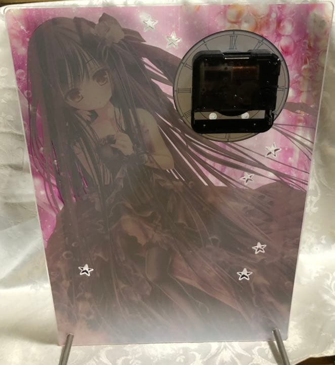 てぃんくる　アクリルクロック