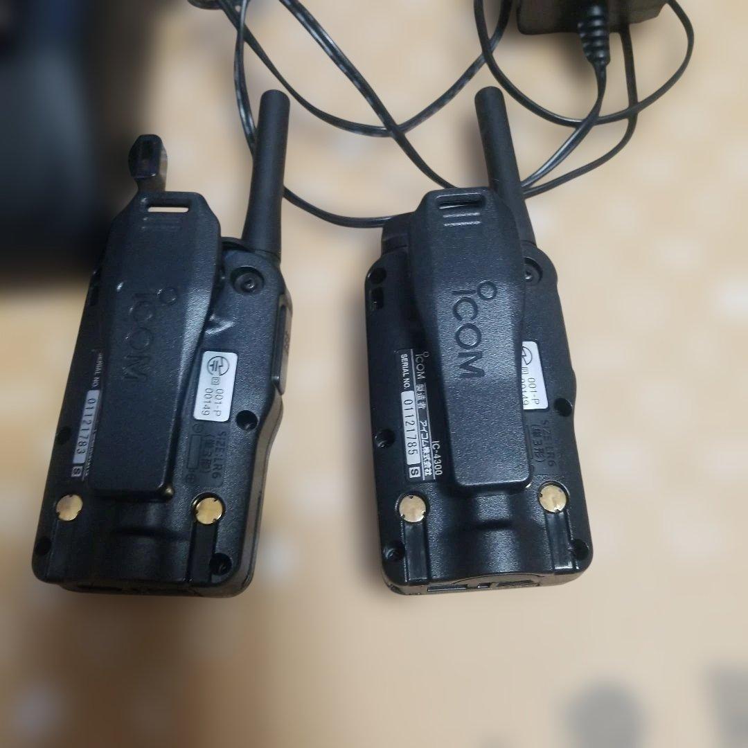 iCOM トランシーバー　IC-4300 BC-200充電器セット　③