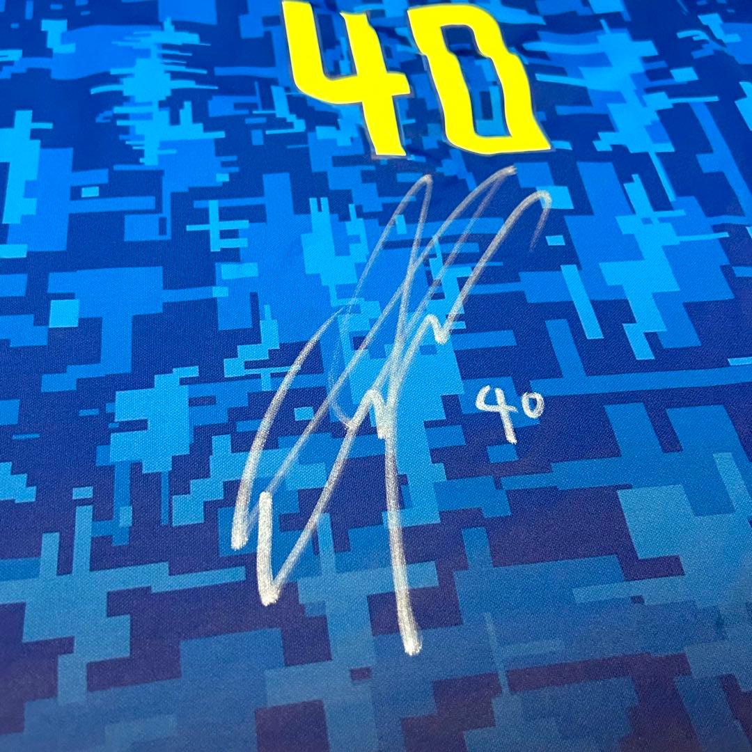 山岸祐也 実着用 サイン入り 長袖ユニフォーム モンテディオ山形