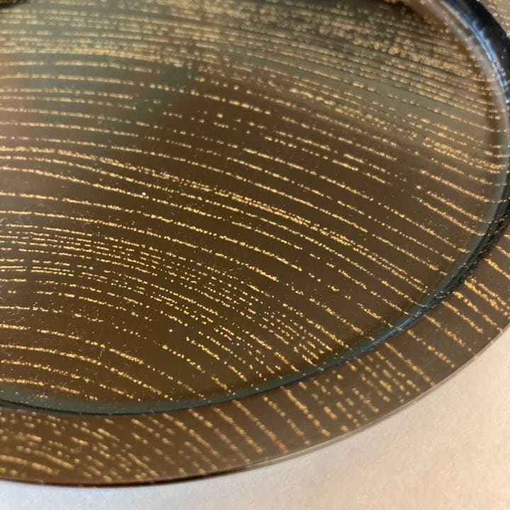 輪島塗　小森邦衛作　銘々盆　5枚