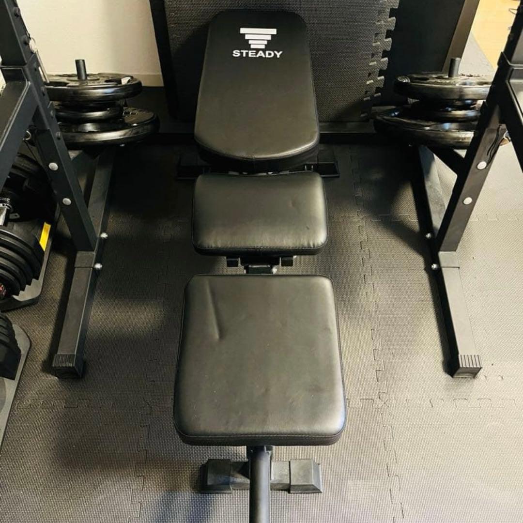 【渋谷引取限定】ホームジムセット6.9万円パワーラック ベンチプレス ダンベル他