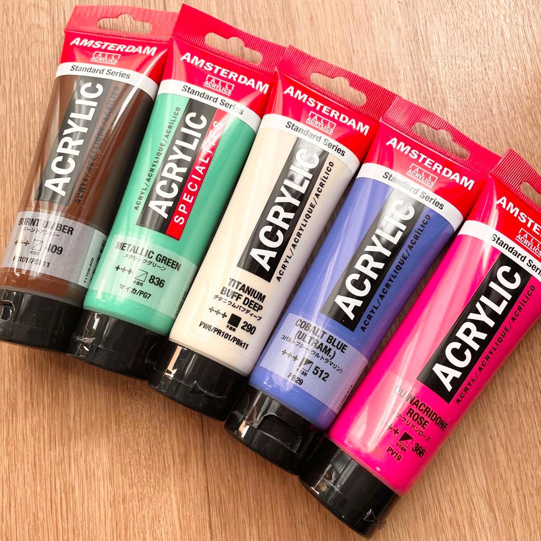 新品未使用 アムステルダム アクリリックI 120ml