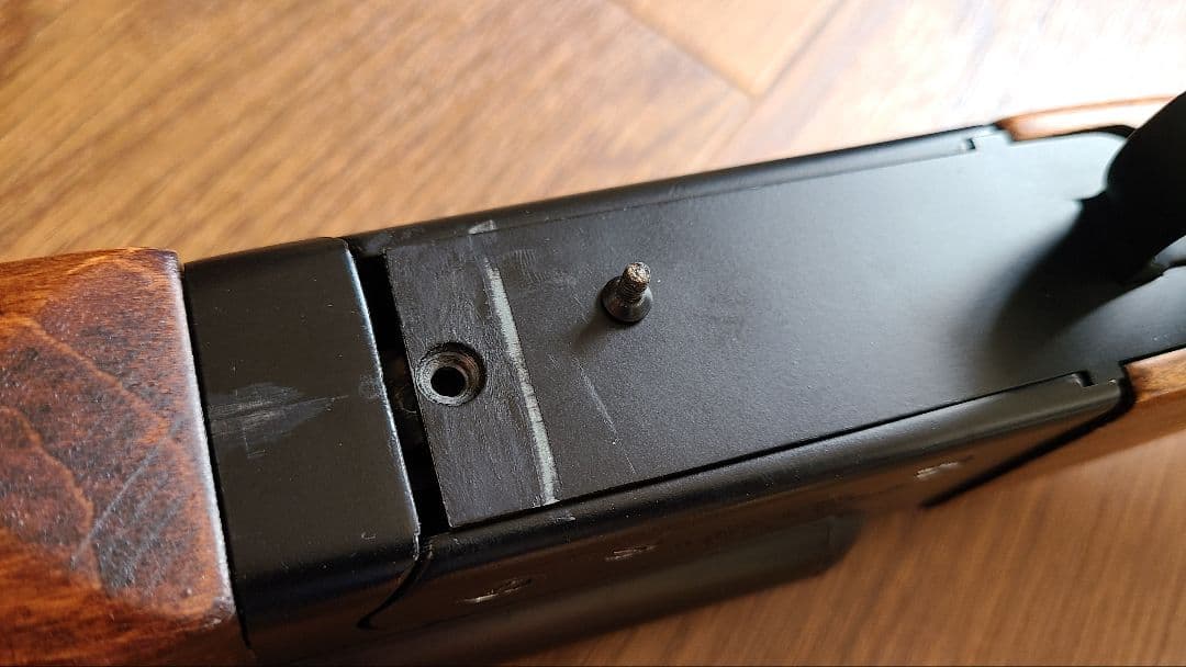 ジャンク 華山マッドマックスダブルバレルショットガンシェル２個付きエアガン18禁