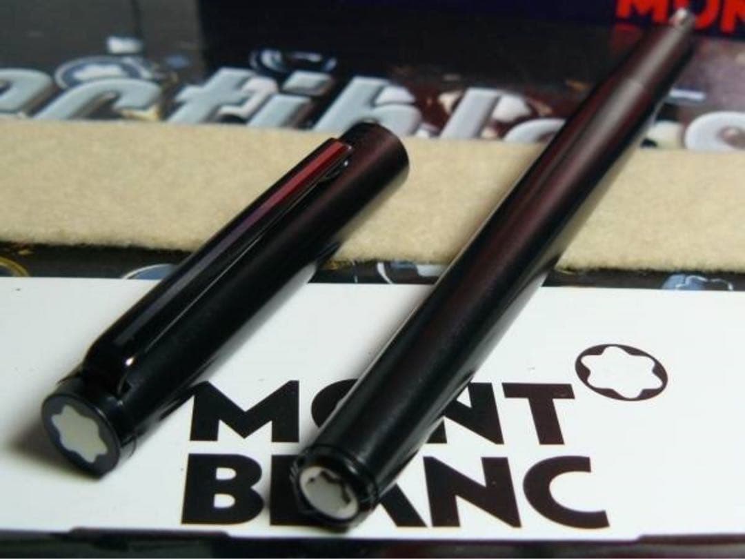 モンブラン社史上最初で最後の★ブラック・ロードナイト鉱加工No1124★黒薔薇鉱