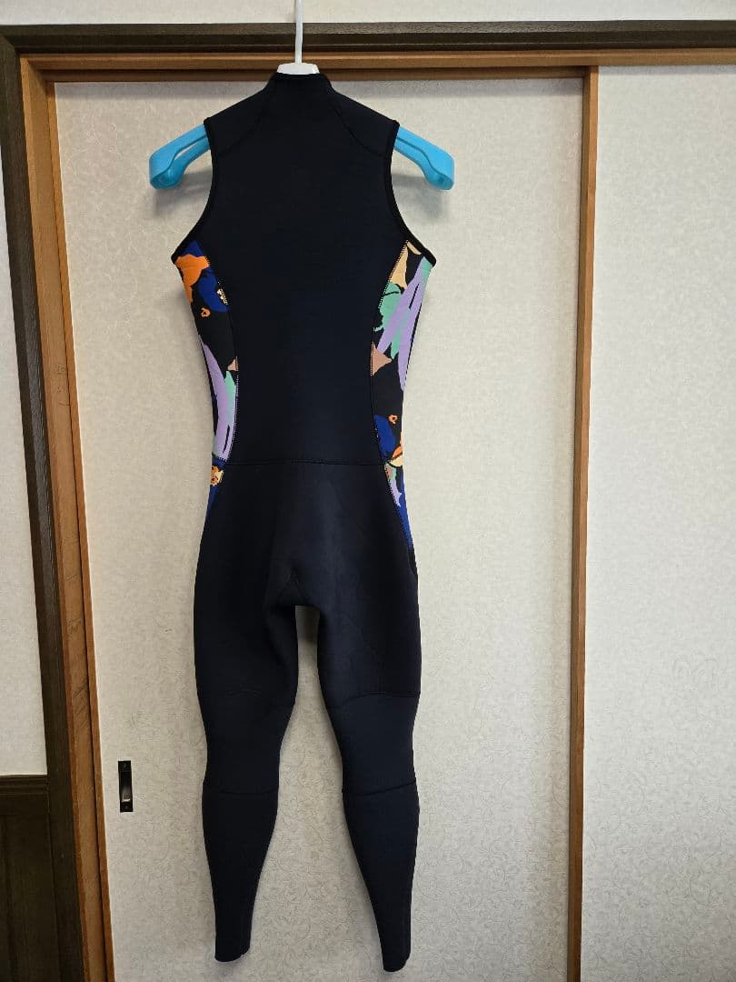 ROXY ロキシー 花柄 ロングジョンウェットスーツ