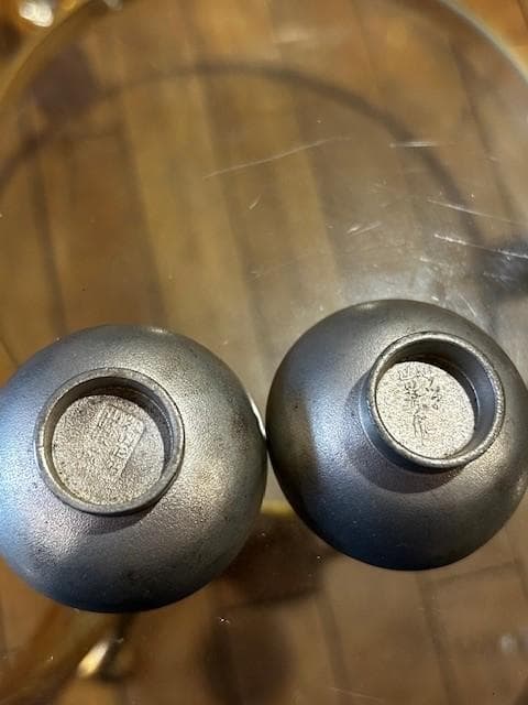 銀杯　5点セット【傷・汚れあり】