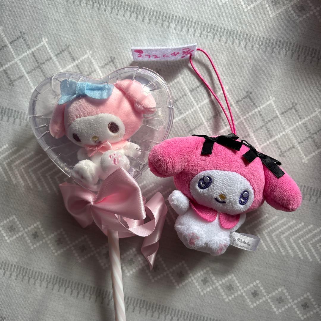 マイメロディぬいぐるみ　マスコットセット