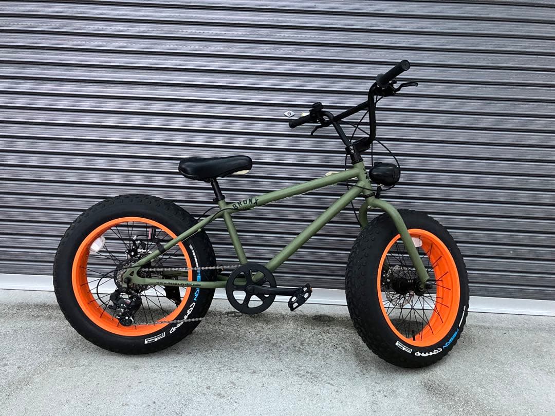 ブロンクス　20インチ　ファットバイク　7段変速