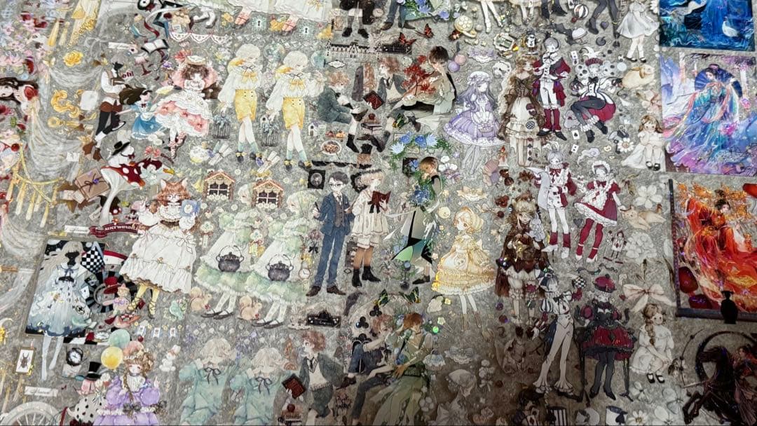 海外マステ まとめ売り 180種類480gセット