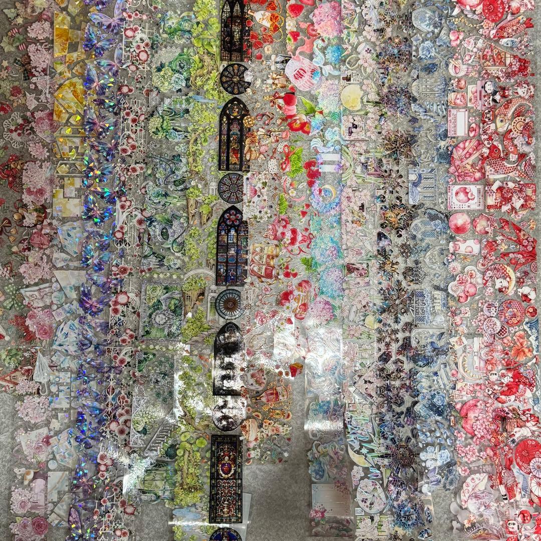 海外マステ まとめ売り 180種類480gセット