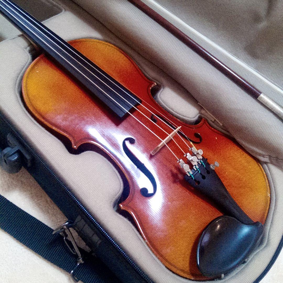 つまみ細工ouka　　バイオリン 1/2 No.300 anno1989