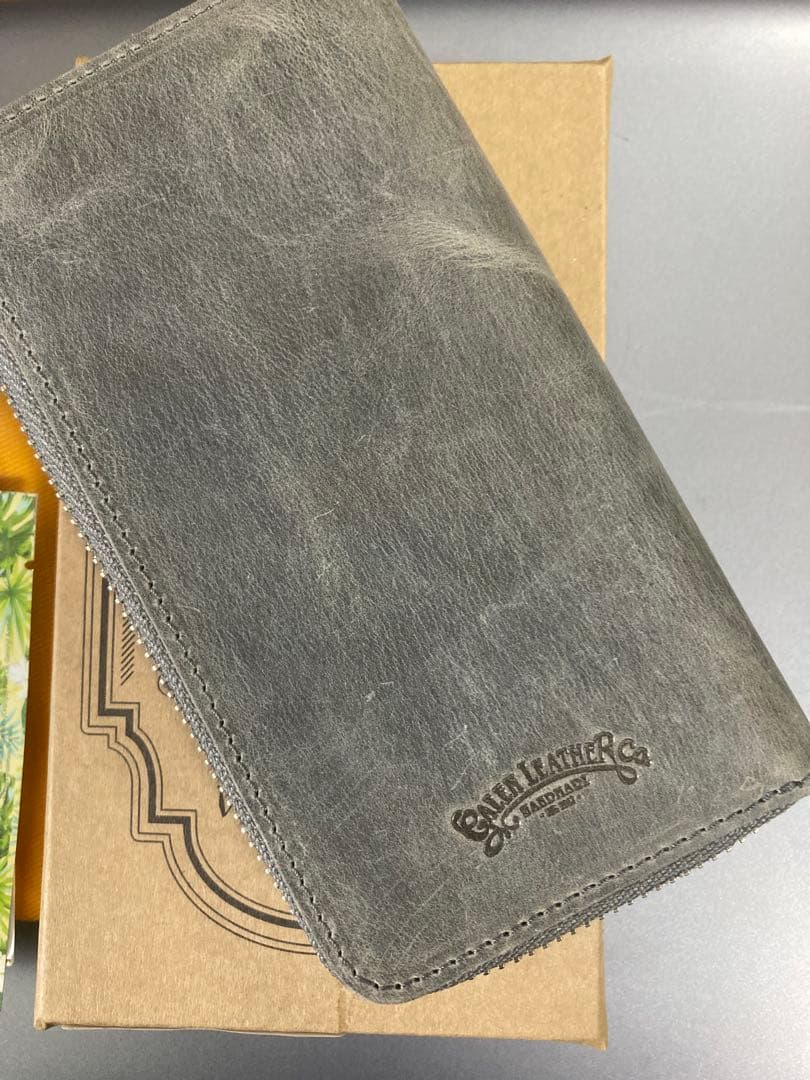 ガレンレザー zipペンケース 3スロット