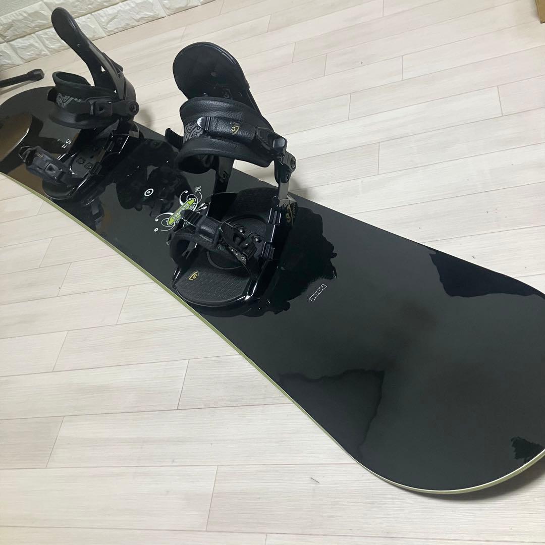 【バック付】HEADスノーボードセット152cm /HEADバインディングM