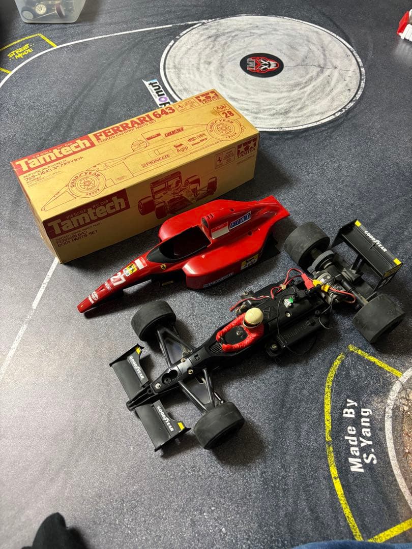 タムテック　フェラーリ643 （スペアボディ付き）