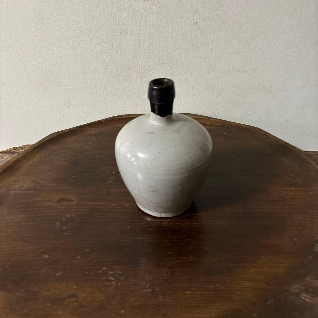 日本醤油　富士　肥前　金富良　アンティーク　徳利　酒器　古道具　花器　検:李朝