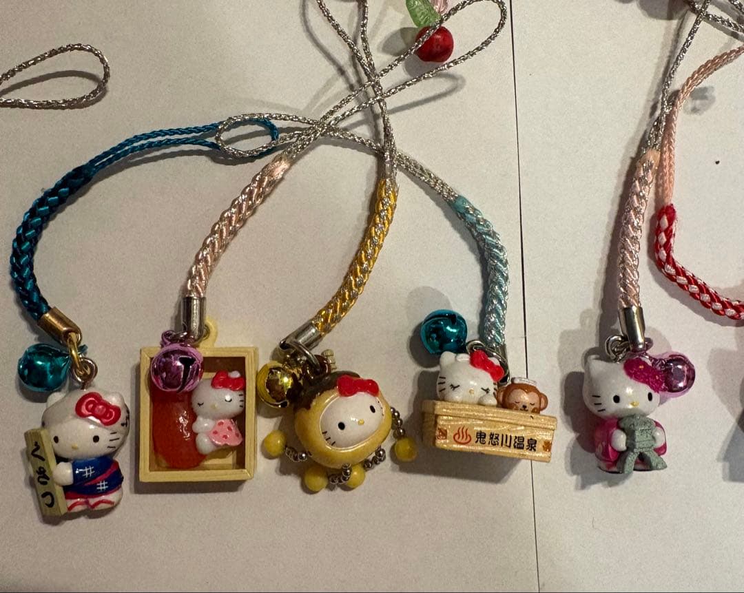 ご当地 キティ 根付け ストラップ 久光 Lifecella 67点 まとめ売り