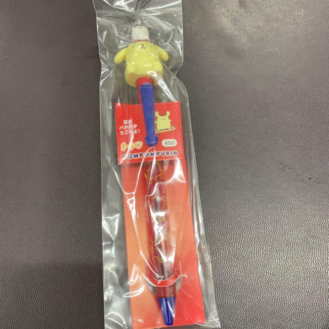 ポムポムプリン　ポムポムマフィン　キティ　昭和　レトロ　ボールペン　貴重　レア