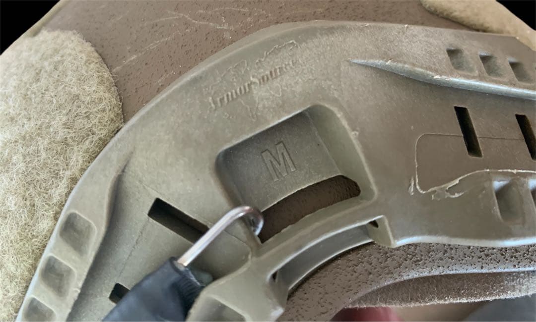 米軍 払い下げ ミリタリー ヘルメットMサイズ 個人装備 WILCOX